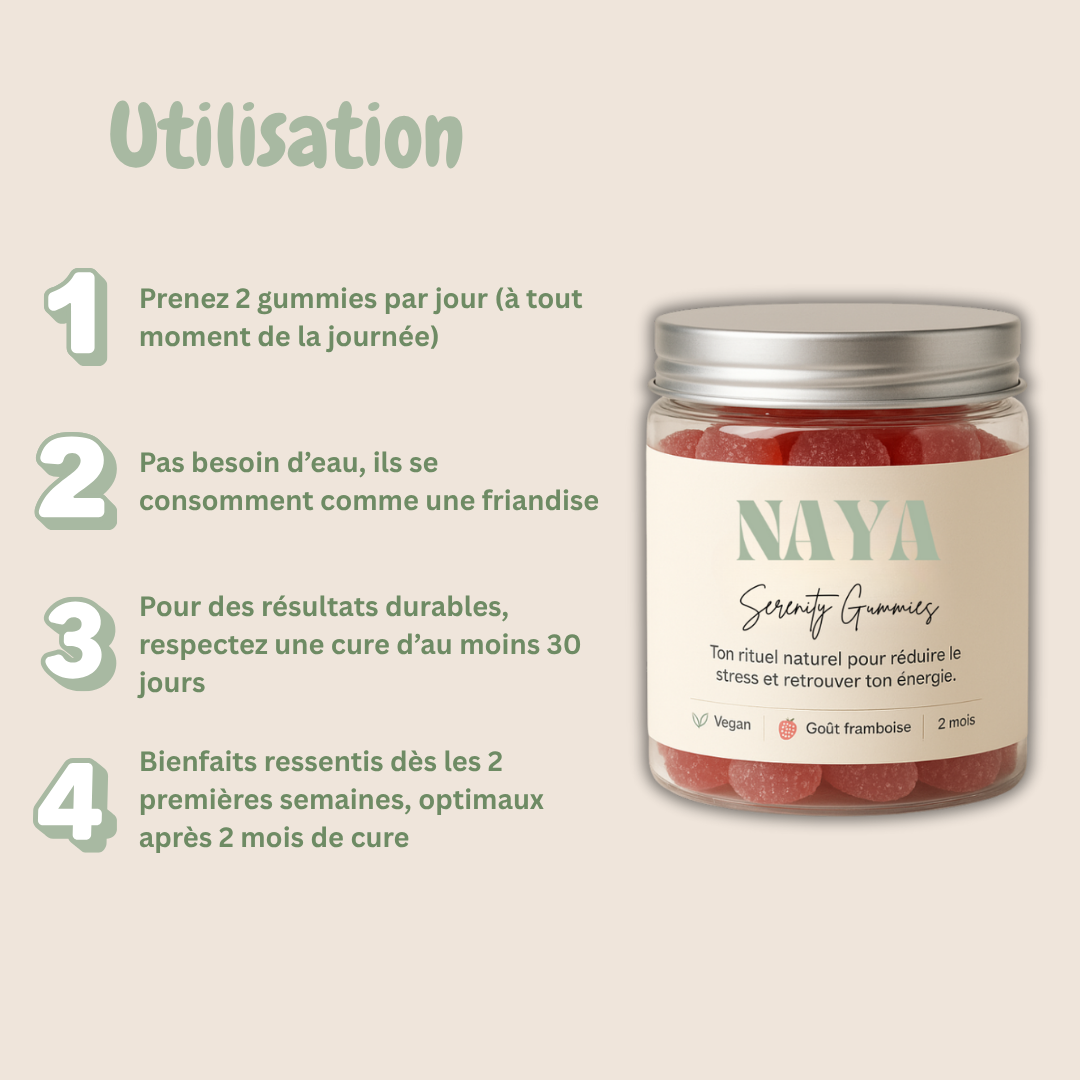 NAYA – Serenity Gummies anti-stress & fatigue